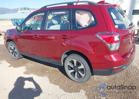 2018 Subaru Forester 2.5I z USA, uszkodzony, nr VIN JF2SJABC3JH499528